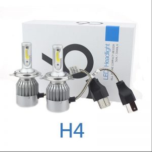 Комплект Автомобилни LED Крушки - C6 H4 - 72W/7600LM/6000K - Image 3