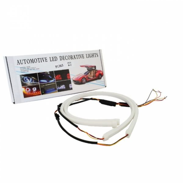Силиконови LED ленти за фарове с функция мигач