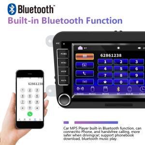 Мултимедийна навигация за автомобил, 7 инча, Quad-Core, Аndroid 10.1, VW Passat, Golf, Touran, Jetta, Polo - Image 7