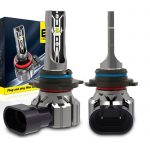 Комплект LED Диодни крушки Hyper - Е2 HB4/9006 за по-мощно и равномерно осветление. Осигурява 300% повече източник на светлина от стандартните крушки. Цокъл: HB4/9006 Консумирана мошност: 35W. Цвят на светлината: 6000K (бяла). Работно напрежение: DC 12V. Водоустойчива защита IP65 Живот: ≈30000 часа.