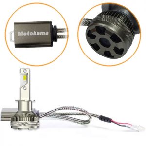 Комплект LED MOTOHAMA H1 - 120W +500% 6000K - Image 3