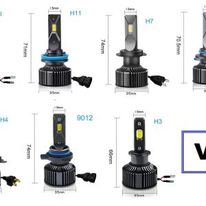 LED система -CSP V20 Canbus - H7 - 100W 10000LM 6000K (1 к-т/2 бр.) - Image 6